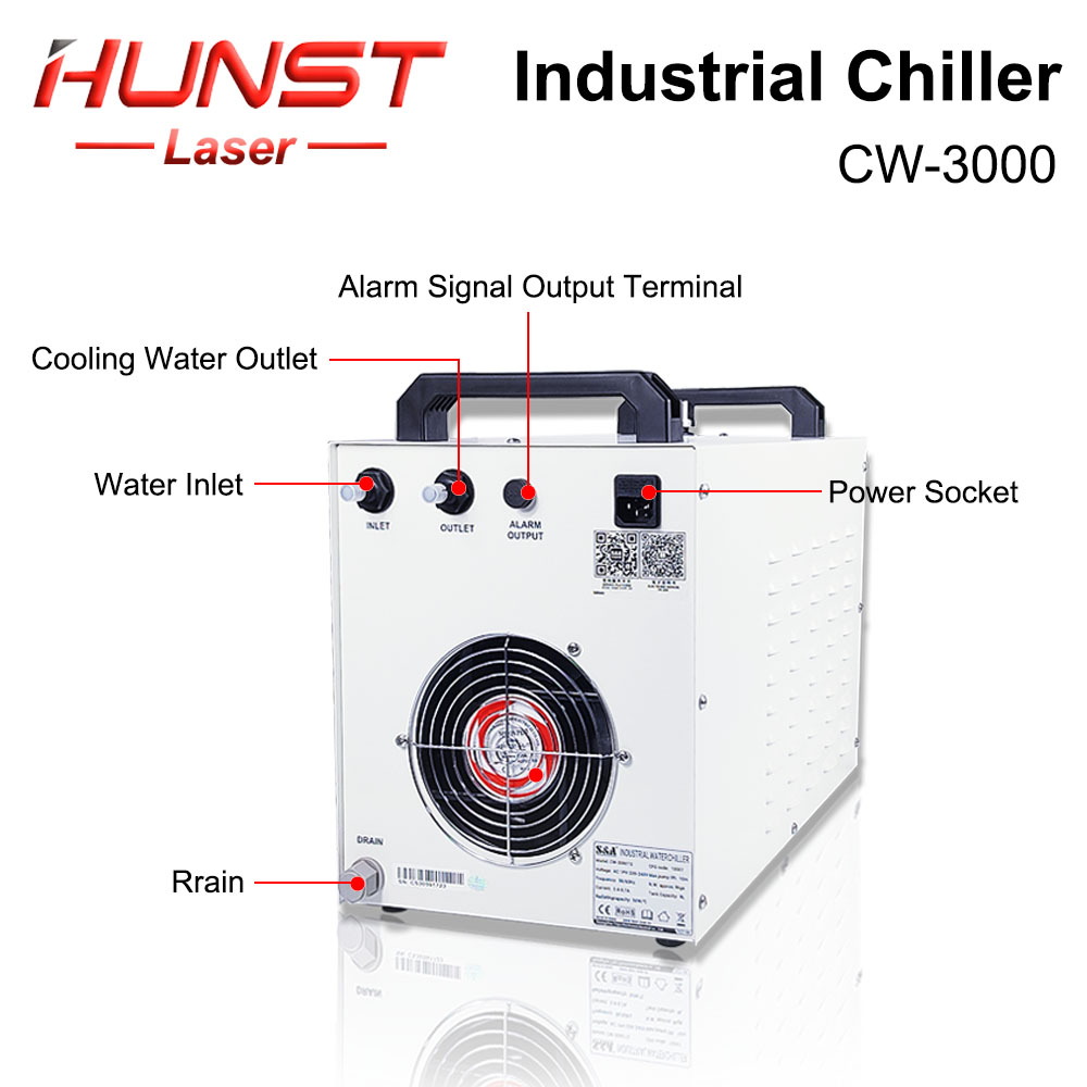 HUNST S&A CW3000 Endüstriyel S - Industrial Laser Engraver incelemesi ve fiyatı