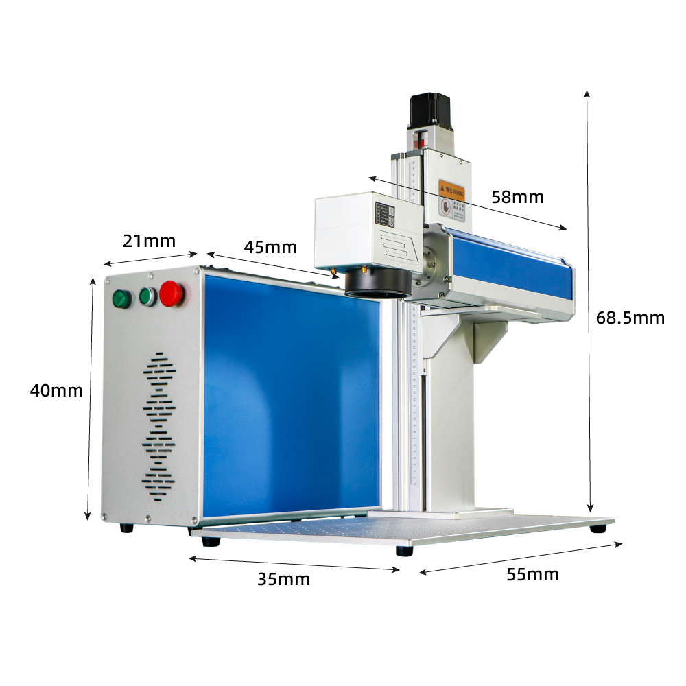 Raycus Fiber Lazer Gravür Maki - Industrial Laser Engraver incelemesi ve fiyatı
