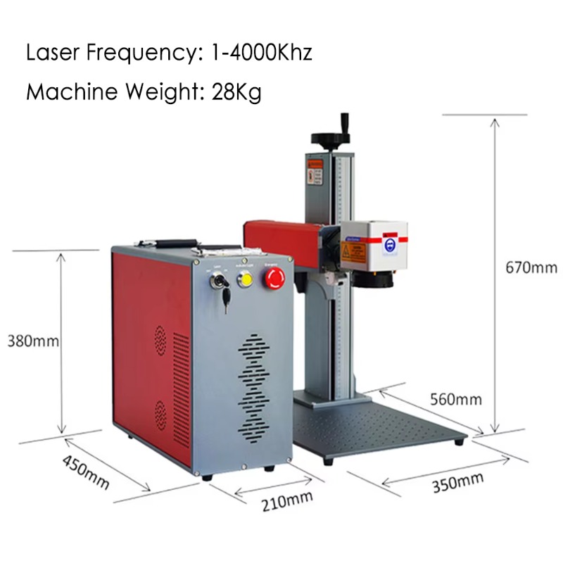Mini Split Taşınabilir Yüksek  - Industrial Laser Engraver incelemesi ve fiyatı